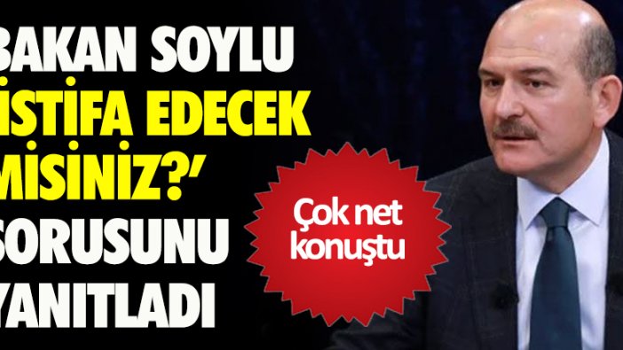 İçişleri Bakanı Süleyman Soylu gazetecilerin sorularına yanıt verdi