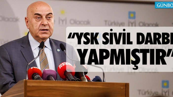 Cihan Paçacı: “YSK, sivil darbe yapmıştır”