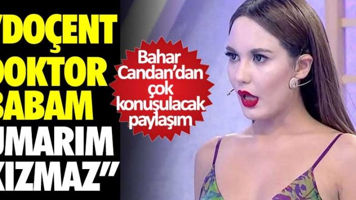 Bahar Candan çok konuşulacak cesur poz!