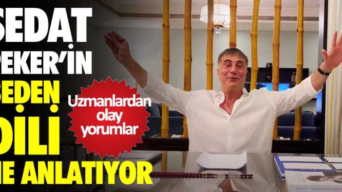 Sedat Peker'in beden dili uzmanlar tarafından incelendi