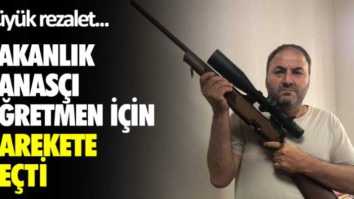 Büyük rezalet! Bakanlık kanasçı öğretmen  Yunus Taşkıran için harekete geçti