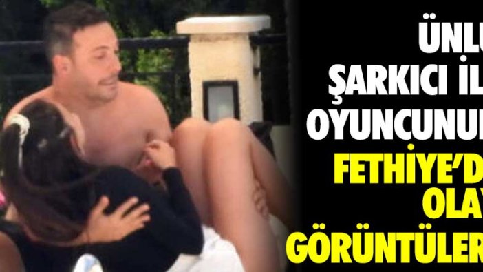 Oğuzhan Koç ve Demet Özdemir çiftinden Fethiye'de olay görüntüler!