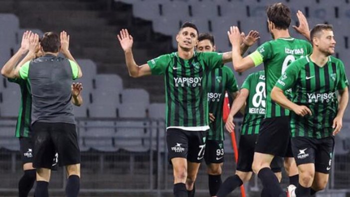 Kocaelispor'dan 4/4'lük maç! TFF 1. Lig'e yükseldi...