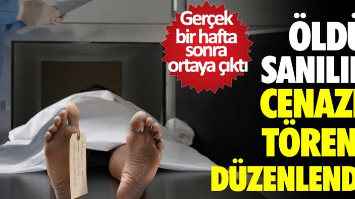 Öldü sanılıp cenaze töreni düzenlendi! Gerçek bir hafta sonra ortaya çıktı