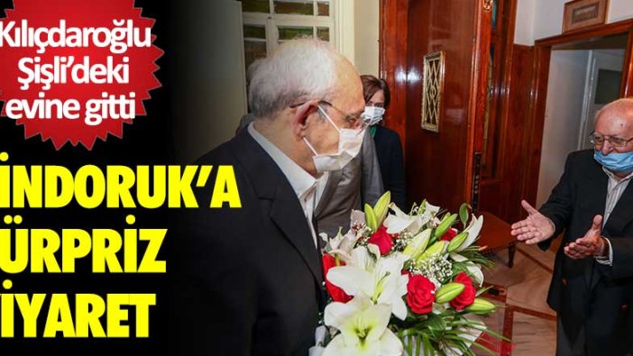 Kemal Kılıçdaroğlu'ndan Hüsamettin Cindoruk'a ziyaret!