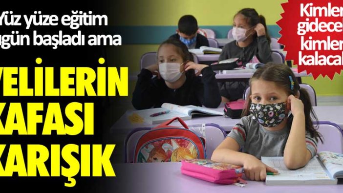 Yüz yüze eğitim bugün başladı! Hangi sınıflar ne zaman başlayacak?