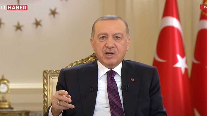 Erdoğan canlı yayında çok sinirlendi! Bu detay gözlerden kaçmadı