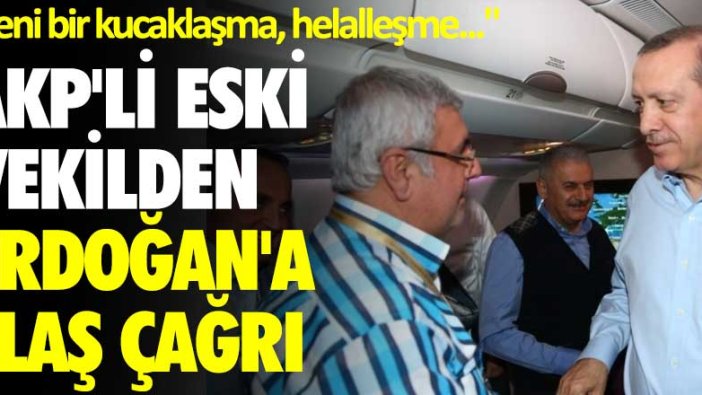 AKP'li eski veki Mehmet Metiner'den Erdoğan'a çağrı: Yeni bir kucaklaşma, helalleşme...