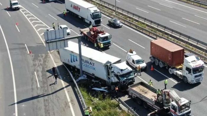 Kuzey Marmara Otoyolu'nda feci kaza