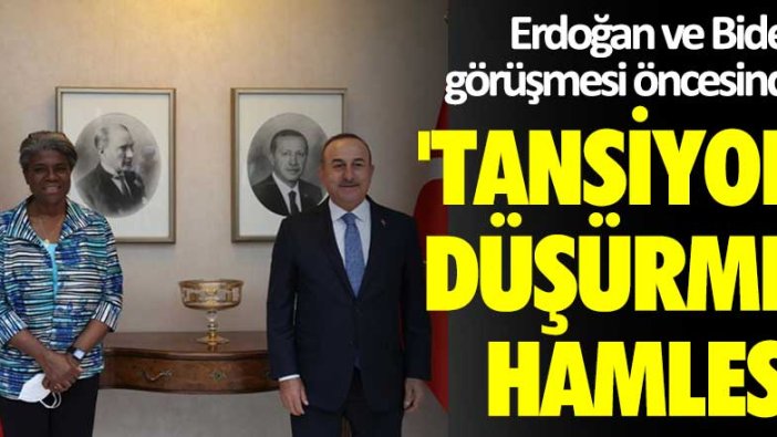Erdoğan ve Biden görüşmesi öncesinde tansiyon düşürme hamlesi