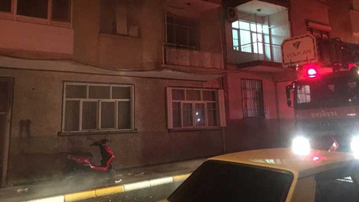 Manisa'nın Alaşehir ilçesinde yangın!