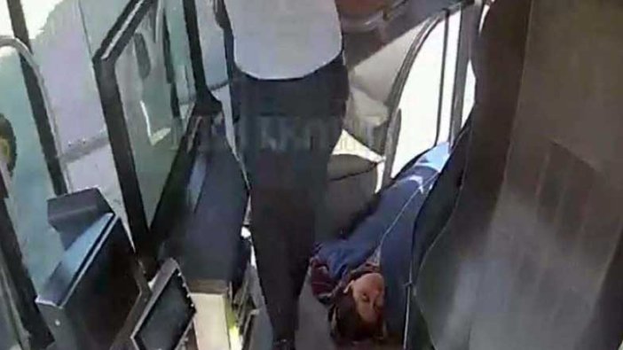 Gaziantep'te otobüste panik dolu anlar! Yolcuları indirdi son sürat ilerledi