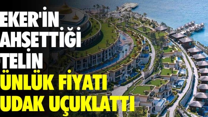 Sedat Peker'in bahsettiği otelin günlük fiyatı dudak uçuklattı