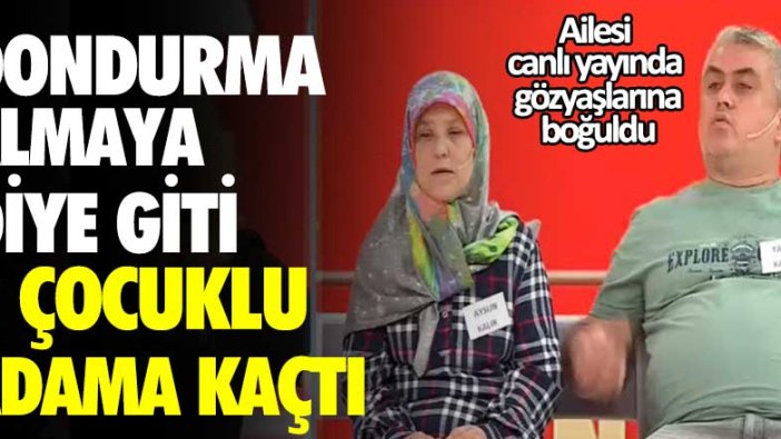 Dondurma almaya diye gitti bulunduğu yer herkesi şoke etti! Ailesi canlı yayında gözyaşlarına boğuldu