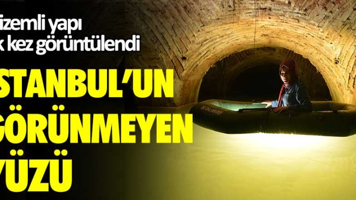 İstanbul'un görünmeyen yüzü! Gizemli yapı ilk kez görüntülendi