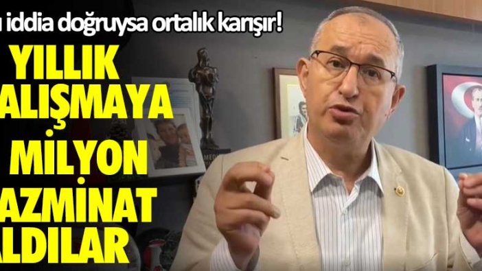 1 yıllık çalışmaya 1 milyon tazminat aldılar! Bu iddia doğruysa ortalık karışır