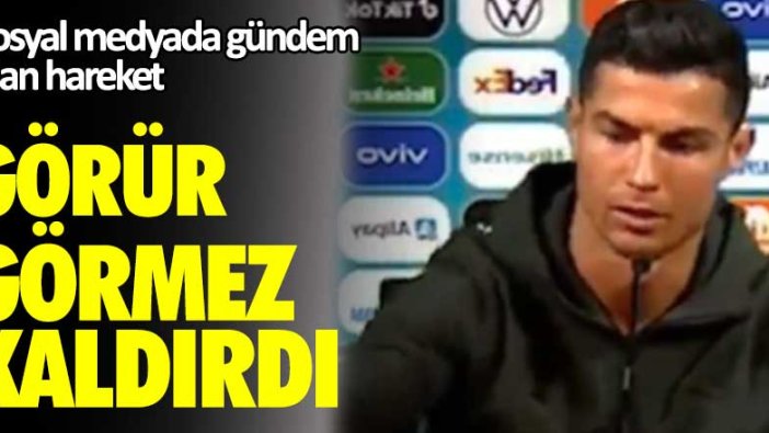 Sosyal medyada gündem olan hareket! Görür görmez kaldırdı