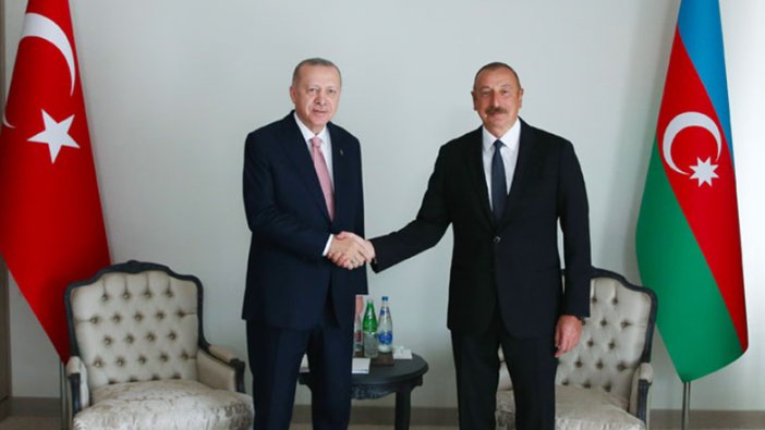 Erdoğan ve Aliyev, Şuşa'da baş başa görüştü