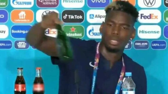 Ronaldo'dan sonra bir tepki de Pogba'dan