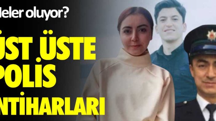 Neler oluyor? Üst üste polis intiharları yaşandı