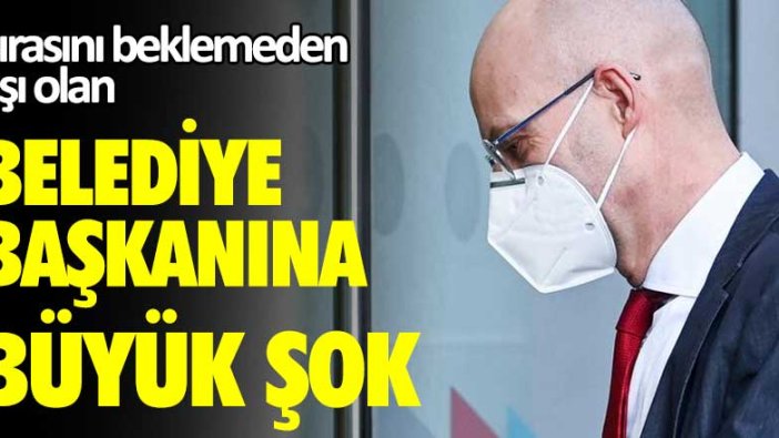 Sırasını beklemeden aşı olan belediye başkanına büyük şok