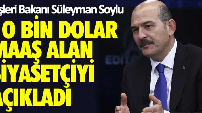 Son dakika... İçişleri Bakanı Süleyman Soylu, Sedat Peker'den 10 bin dolar maaş alan ismi savcılığa bildirdi