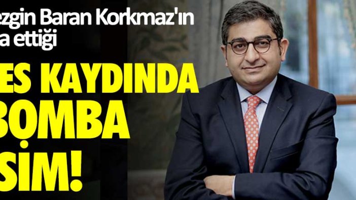 Saygı Öztürk açıkladı: Sezgin Baran Korkmaz'ın ifşa ettiği ses kaydında bomba isim!