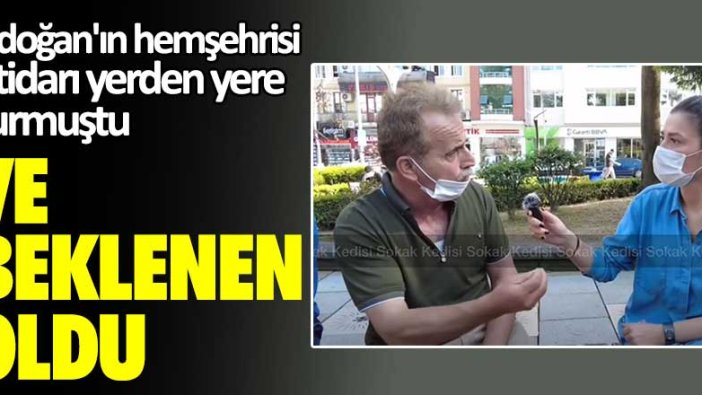 Erdoğan'ın hemşehrisi iktidarı yerden yere vurmuştu ve beklenen oldu!