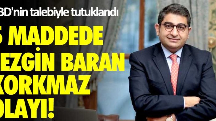 Sedat Peker işaret etmişti! Sezgin Baran Korkmaz'ın tutuklandı!