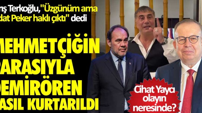 Barış Terkoğlu, Mehmetçiğin parasıyla Demirören'in nasıl kurtarıldığını anlattı: Cihat Yaycı olayın neresinde?