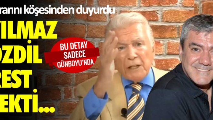 Kararını köşesinden duyurdu: Yılmaz Özdil rest çekti