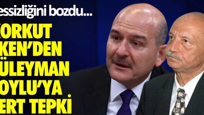 Sessizliğini bozdu... Korkut Eken'den Süleyman Soylu'ya sert tepki!