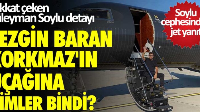 Dikkat çeken Süleyman Soylu iddiası: Sezgin Baran Korkmaz'ın uçağına kimler bindi?