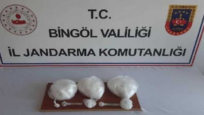 Bingöl'de uyuşturucu operasyonu