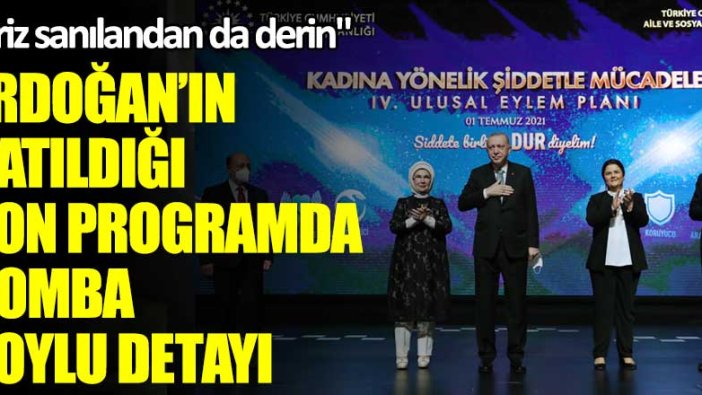 Kriz sanılandan da derin...  Erdoğan'ın katıldığı son programda bomba Soylu detayı