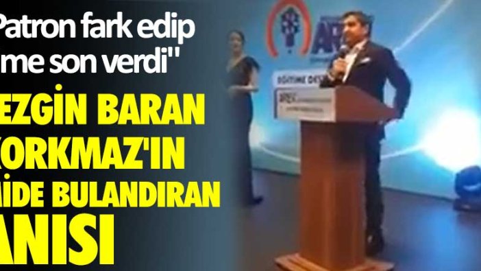 Sezgin Baran Korkmaz'ın mide bulandıran anısı! "Patron fark edip işime son verdi"