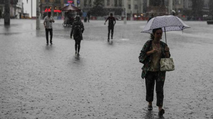 O bölgeler dikkat! Meteoroloji'den kuvvetli yağış uyarısı