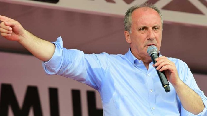 Muharrem İnce’ye siyasi yasak!