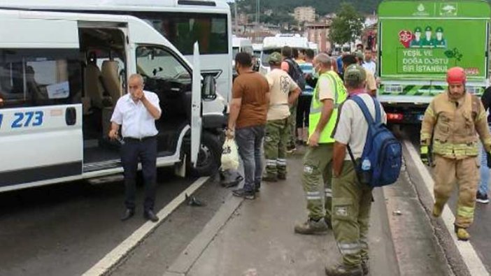 İstanbul Maltepe'de kaza