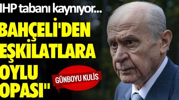 MHP tabanı kaynıyor... Bahçeli'den teşkilatlara Soylu sopası