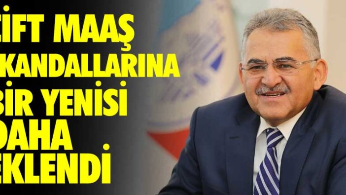 Çift maaş skandallarına bir yenisi daha eklendi