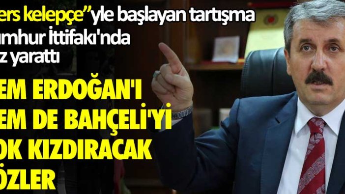 Ters kelepçeyle başlayan tartışma Cumhur İttifakı'nda kriz yarattı! Hem Erdoğan'ı hem de Bahçeli'yi çok kızdıracak sözler