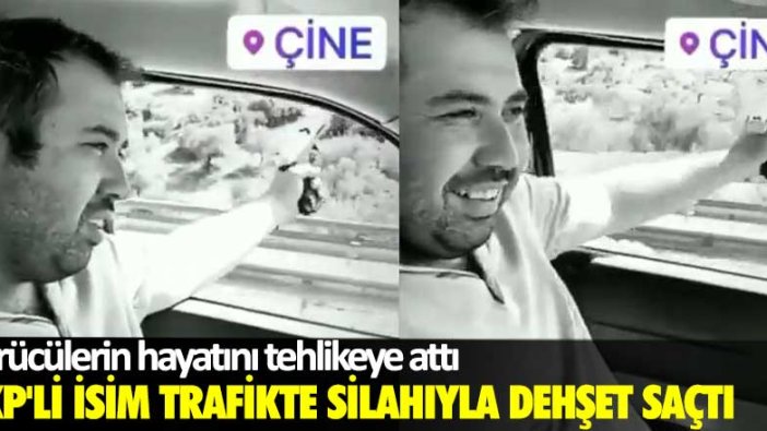 Sürücülerin hayatını tehlikeye attı! AKP'li isim trafikte silahıyla dehşet saçtı