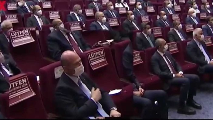 Tüm gözler onun üzerindeydi... Erdoğan konuşurken Süleyman Soylu neler yapıyordu?