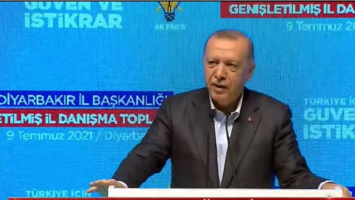 Erdoğan Diyarbakır'da açıklamalarda bulundu