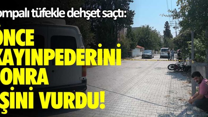 Hatay'da Cabbar Kara önce eşi Ebru Kara'yı sonra kayınpederini vurdu!