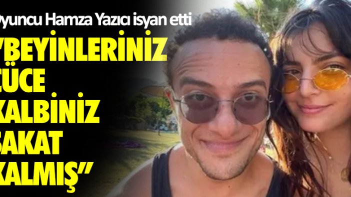 Hamza Yazıcı: Beyinleriniz cüce, kalbiniz sakat kalmış