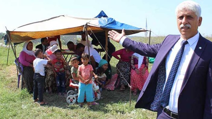 Türk siyaset tarihinde bir ilk... İlçe başkanlığı bu çadırda kuruldu