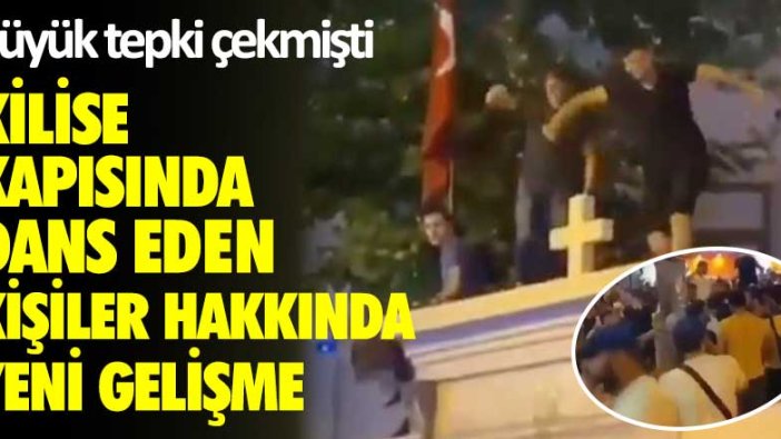 Büyük tepki çekmişti! Kilise kapısında dans eden kişiler hakkında yeni gelişme