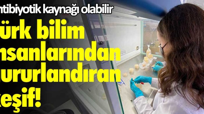 Türk bilim insanlarından gururlandıran keşif! Antibiyotik kaynağı olabilir